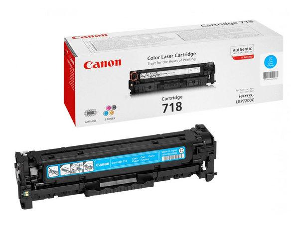 Toner Cyan Canon Mf724728729cxlbp721076607680 718