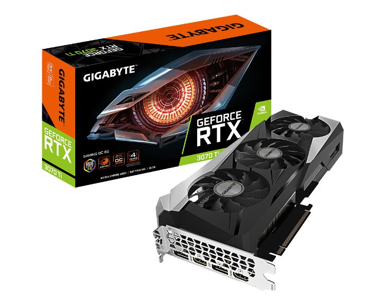 Gigabyte Rtx 3070 Ti Gaming Oc 8Gb