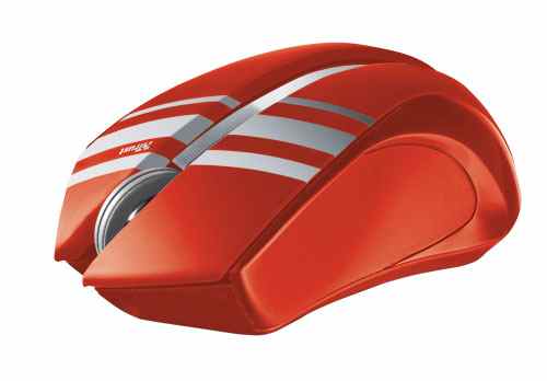 Trust Sula Wireless Mouse Rojo
