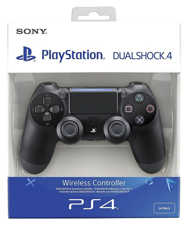 Dual Shock Controller Black V2 Sony Ps4