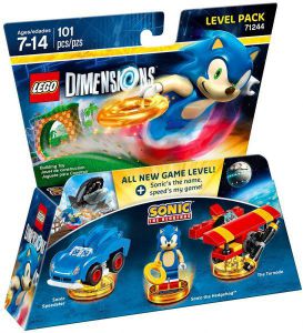 Lego Dimensions Level Pack Sonic