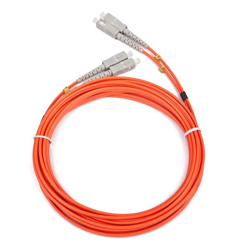 Color Naranja Cable Fibra óptica Duplex iggual IGG311479 5 m 