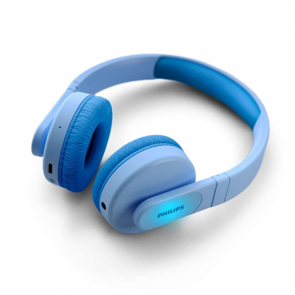 Auricular Philips Diadema Tak4206 Para Ninos Azul Inalam