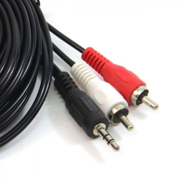 Cable Audio Pg Jack 3 5 M A 2 Rca M 10m