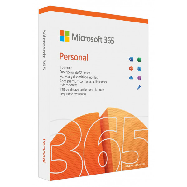 Microsoft Office 365 Personal 2021 1pc Caja