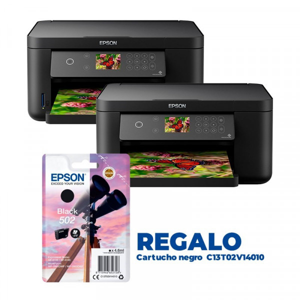 Pack Epson 2 Xp 5100 Cartucho Negro Regalo