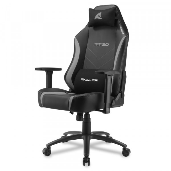 Silla Gamer Sharkoon Skiller Sgs20 Negro Gris