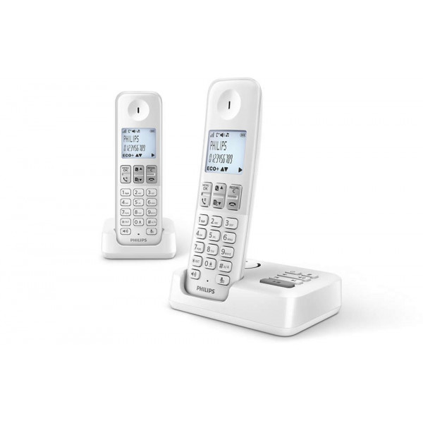 Telefono Philips Duo D2552 Duo Blanco Contestador