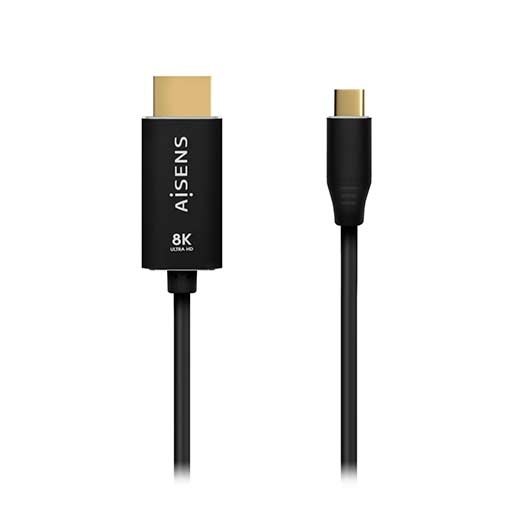 Adaptador Usb C A Hdmi 8k 60hz Aisens 1m Negro