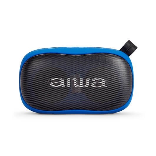 Altavoz Aiwa Bs 110bl Bluetooth Azul 2x5wmanos Libresblue