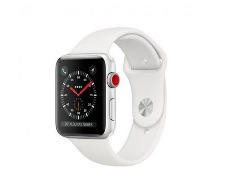 Moviles Apple Watch Series 3 Gps 42mm Plata | PcExpansion.es