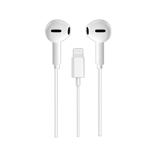 Auriculares Uni Con Cable Lightning 1 2m