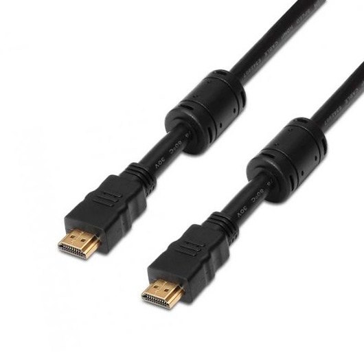 Cable Con Ferrita Hdmi M A Hdmi M 10m Negro