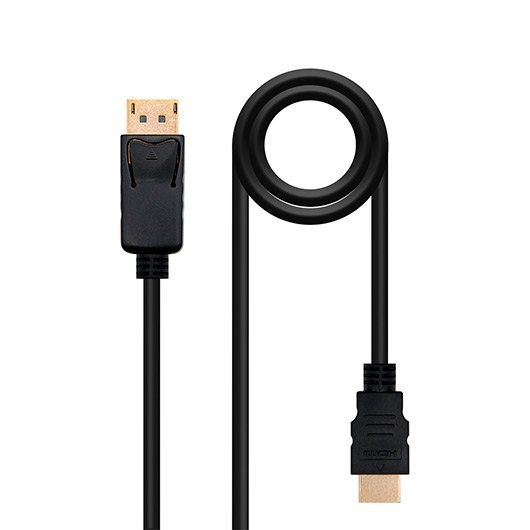 Cable Displayport M A Hdmi M Nanocable 15m Negro