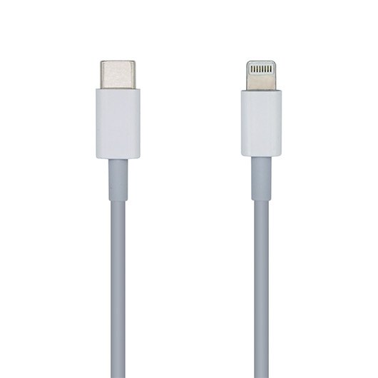 Cable Lightning A Usb Aisens Para Apple 1m Blanco