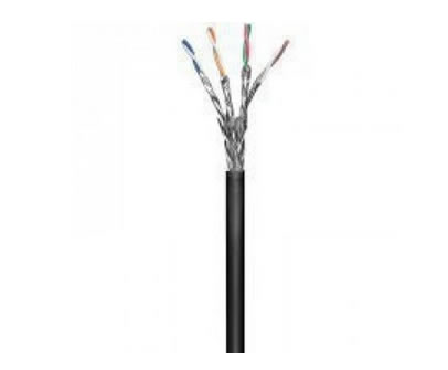 CABLE RED SFTP CAT6 RJ45 GOOBAY 100M NEGRO