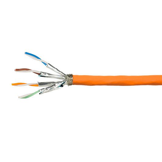Cable Red Sftp Cat7a Logilink 100m Naranja