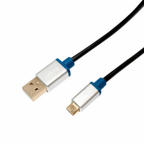 Cable Usb A 2 0 A Micro Usb B 2 0 Logilink 1m