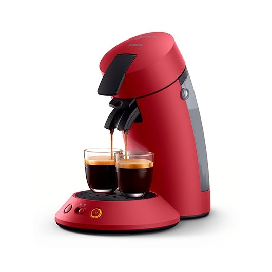 CAFETERA PHILIPS SENSEO ORIGINAL PLUS ROJO