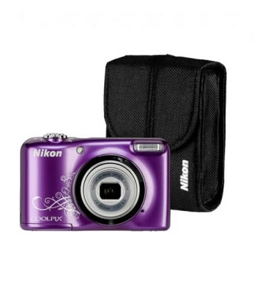 Nikon Coolpix A10 Violeta Arte Funda