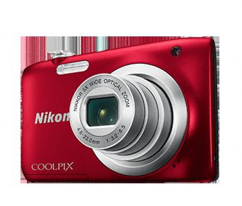 Nikon Coolpix A100 Roja Palo Selfie