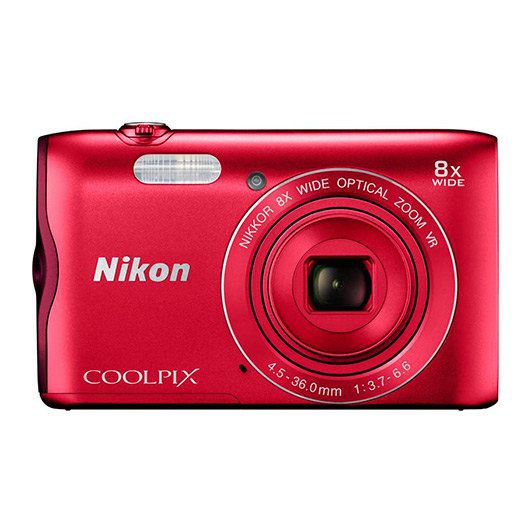 Camara Nikon Coolpix A300 Roja