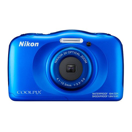Camara Nikon Coolpix W100 Azul Mochila