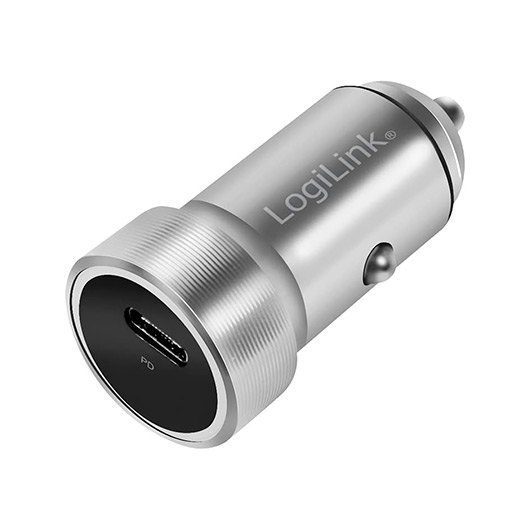 CARGADOR COCHE USB C LOGILINK BLANCO