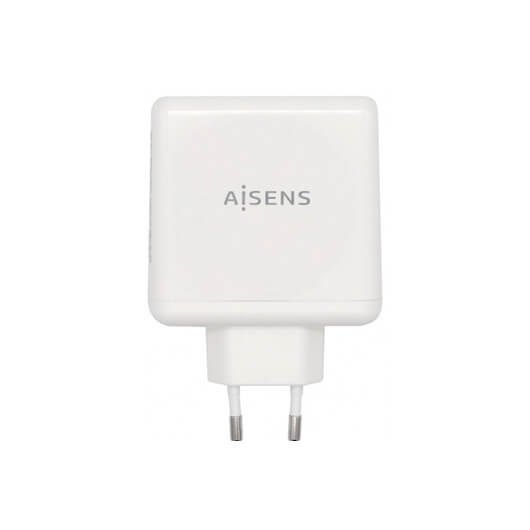 Cargador Usb C Pd3 0 Usb A Qc30 Aisens Blanco