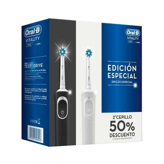 Cepillo Dental Electrico Braun Vitality Evoluciona Packx2