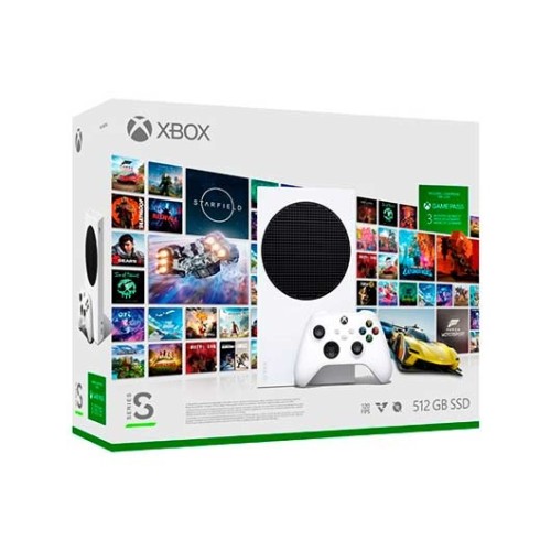 CONSOLA MICROSOFT XBOX SERIES S 512GB GPU 3M