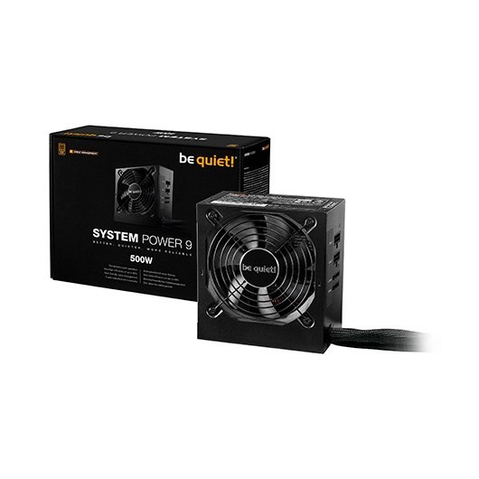 Fuente De Alimentacion Atx 500w Be Quiet System Power 9 Cm