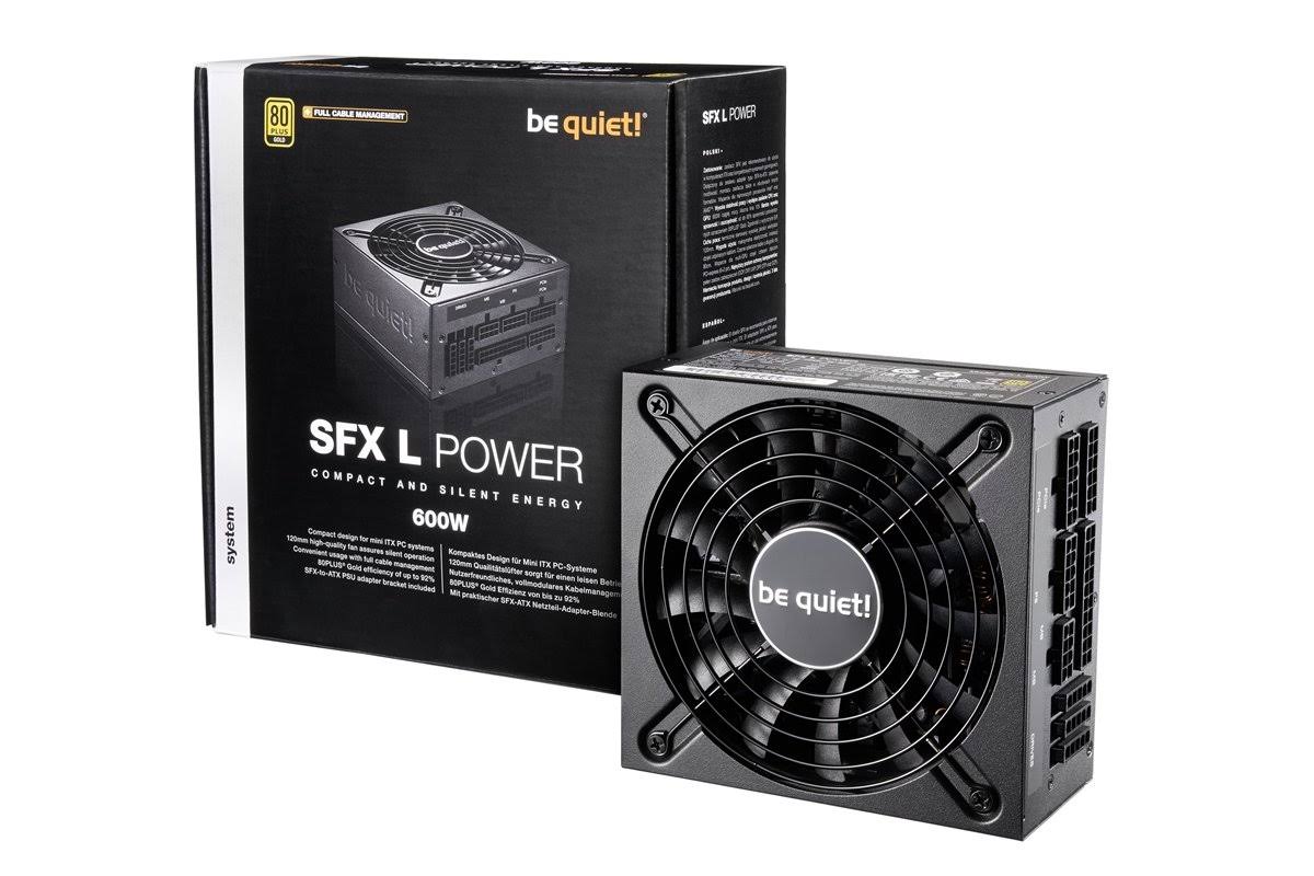 Fuente Sfx 600w Be Quiet Sfx L Power 80 Goldfull Modular