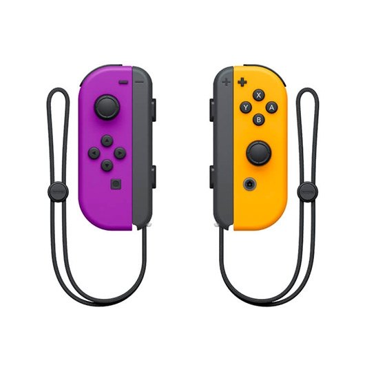 Gamepad Nintendo Switch Joy Con Moradonaranja