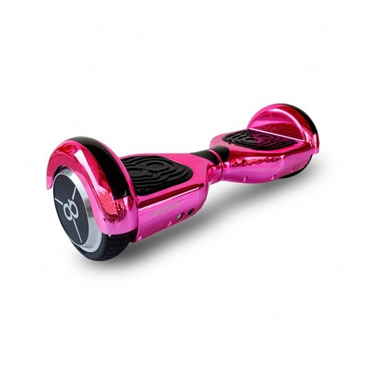 Hoverboard Skateflash K6 Chromepinkb Rosa Cromado