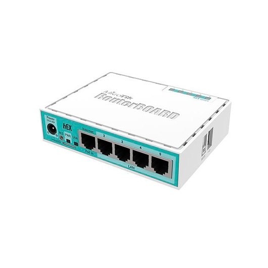 HUB SWITCH 5PTOS MIKROTIK HEX