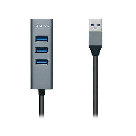 Hub Usb A A 4xusb A 3 0 Aisens 10cm