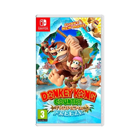 Juego Nintendo Switch Donkey Kong Tropical Freeze