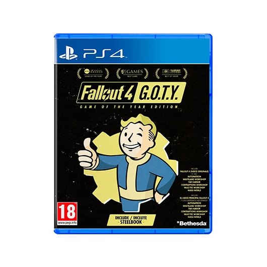 Juego Sony Ps4 Fallout 4 Goty Steelbook Edition