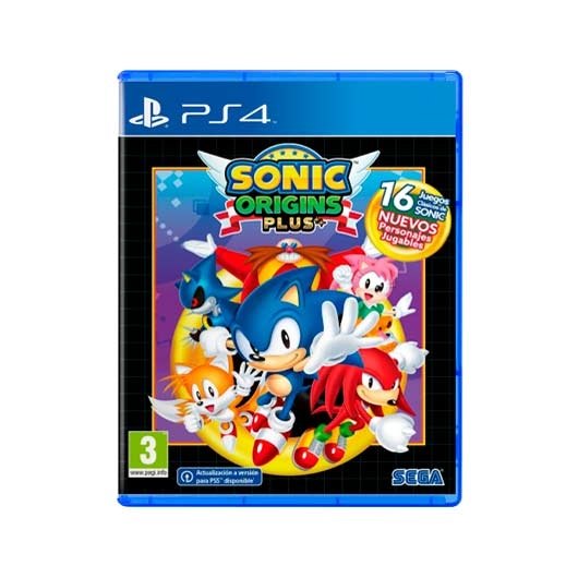 Juego Sony Ps4 Sonic Origins Plus