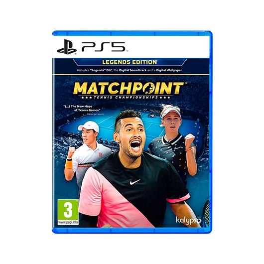 Juego Sony Ps5 Matchpoint Tennis Championships
