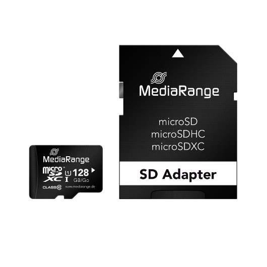 MEM MICRO SDXC 128GB MEDIARANGE ADAPTADOR SD