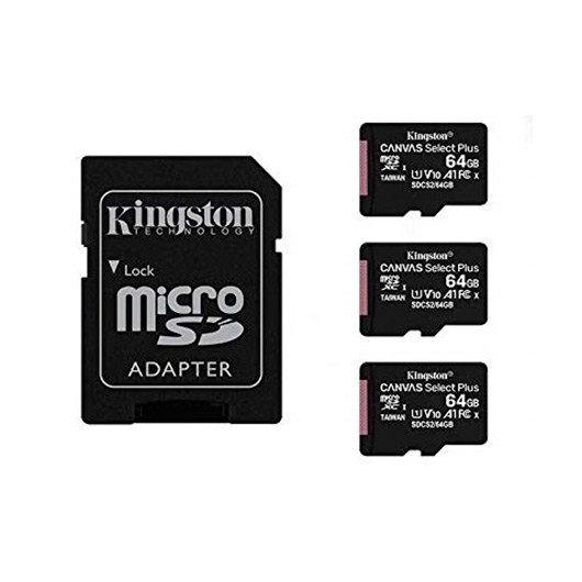 Mem Micro Sdxc 64gb Kingston Canvas Select Adapt
