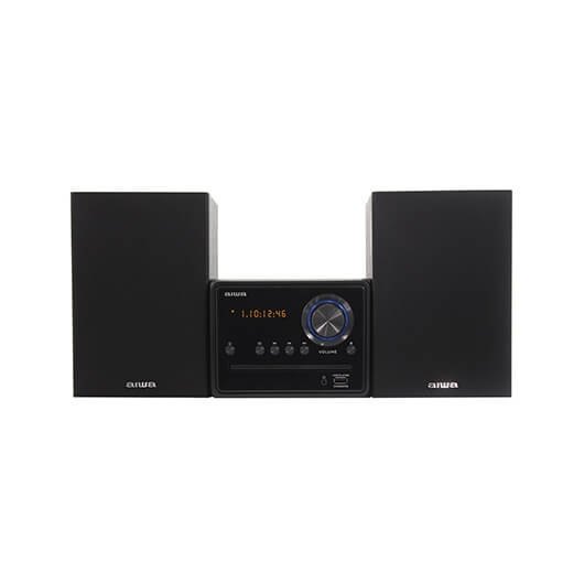 Micro Cadena Hi Fi Aiwa Msbtu 300 Negro Bluetooth 21fmus