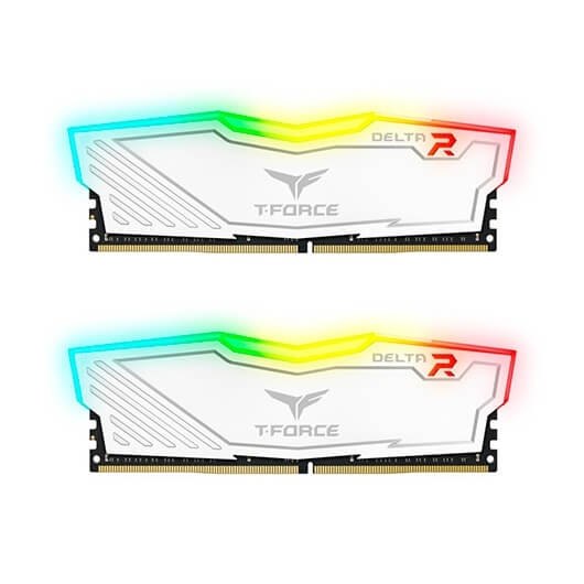 Modulo Ddr4 16gb 2x8gb 3200mhz Teamgroup Delta Blancot For