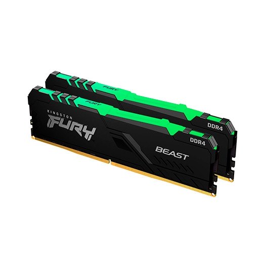 Modulo Memoria Ram Ddr4 16gb 2x8gb 3200mhz Kingston Fury Be