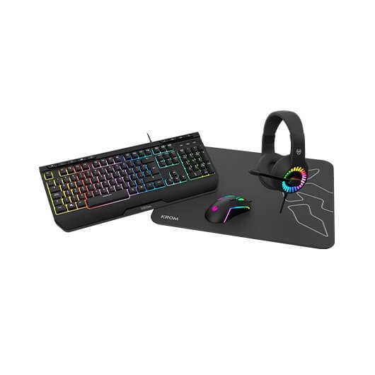 PACK KROM KENYA RATON TECLADO ALF AUR GAMING