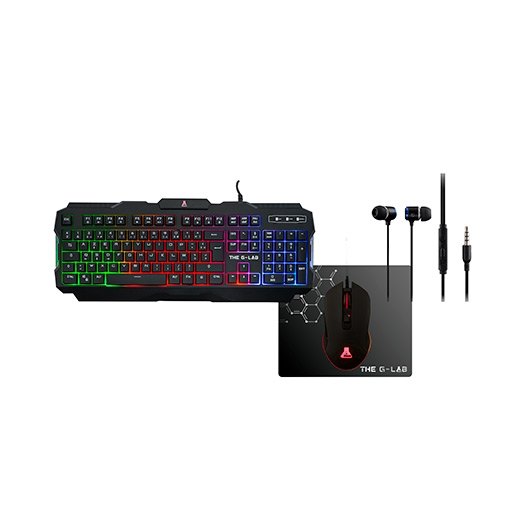 Pack The G Lab Gaming Combo Heliums Negro Combo Heliumsp
