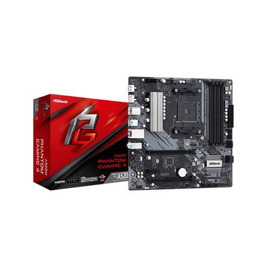 Asrock A520m Phantom Gaming 4