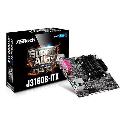 Asrock J3160b Itx Intel Dual Core